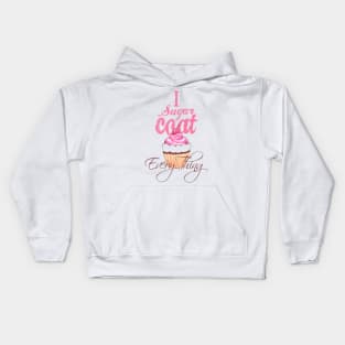 I sugar coat everything Kids Hoodie